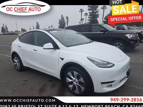 TESLA MODEL Y 2022 7SAYGDEE1NA020065 image